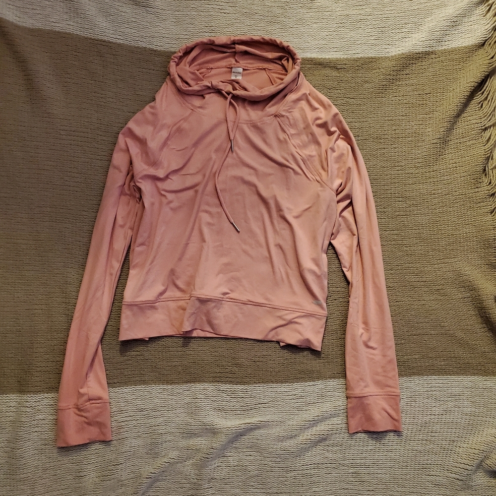 Cropped workout sweatshirt